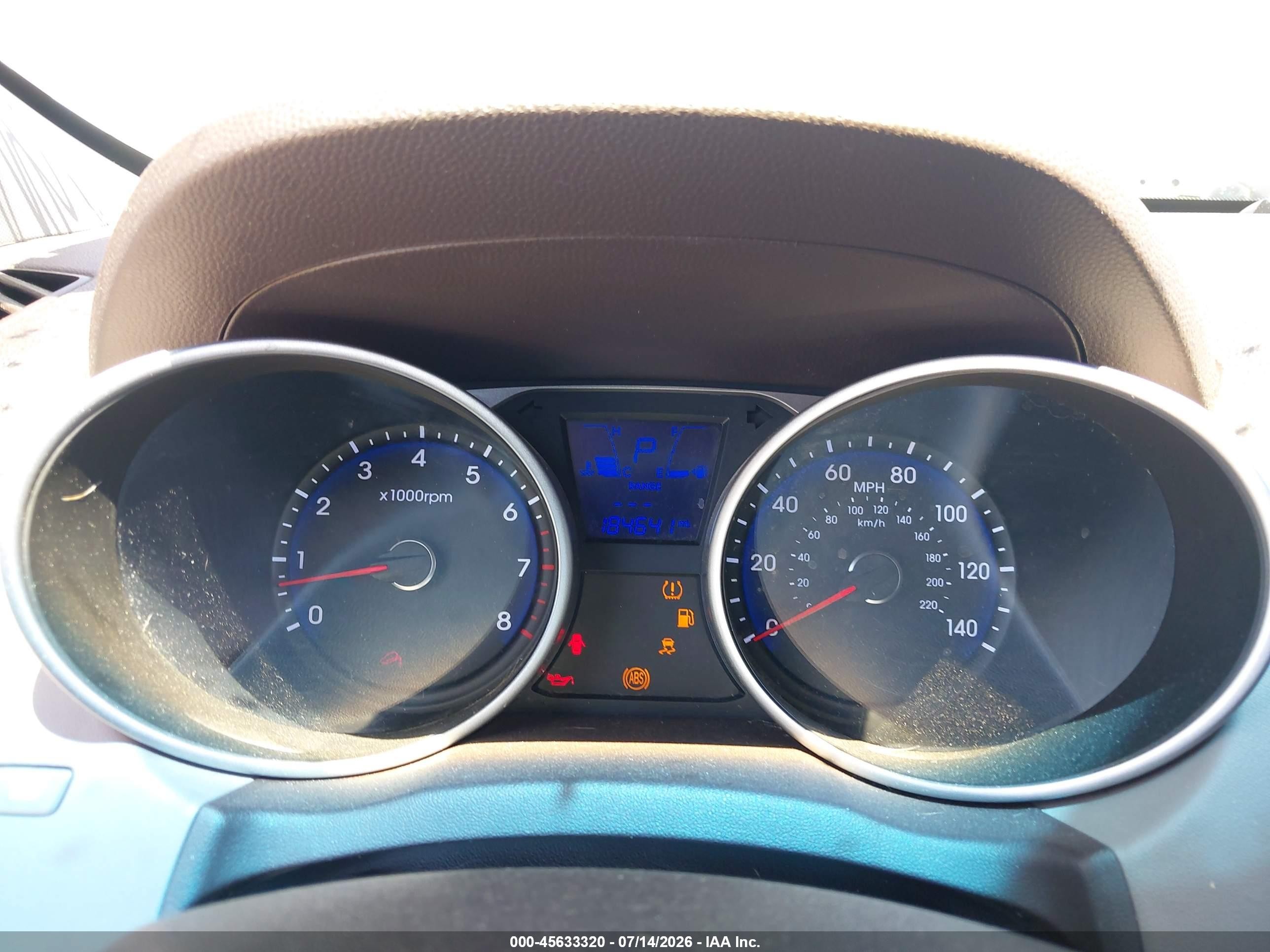 2012 Hyundai Tucson Gls White vin: KM8JUCAC1CU531865