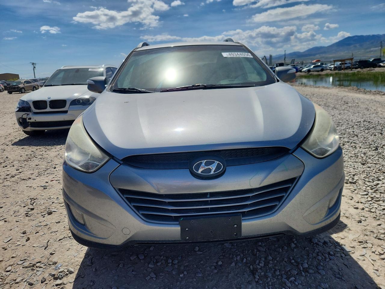2013 Hyundai Tucson Gls Gray vin: KM8JUCAC1DU558873