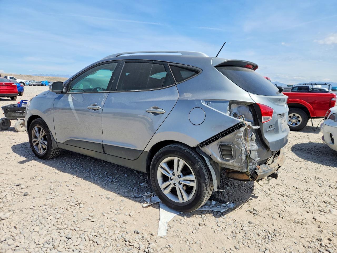 2013 Hyundai Tucson Gls Gray vin: KM8JUCAC1DU558873
