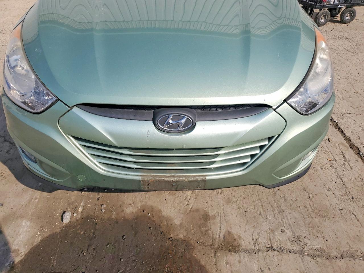 2013 Hyundai Tucson Gls Green vin: KM8JUCAC1DU582610