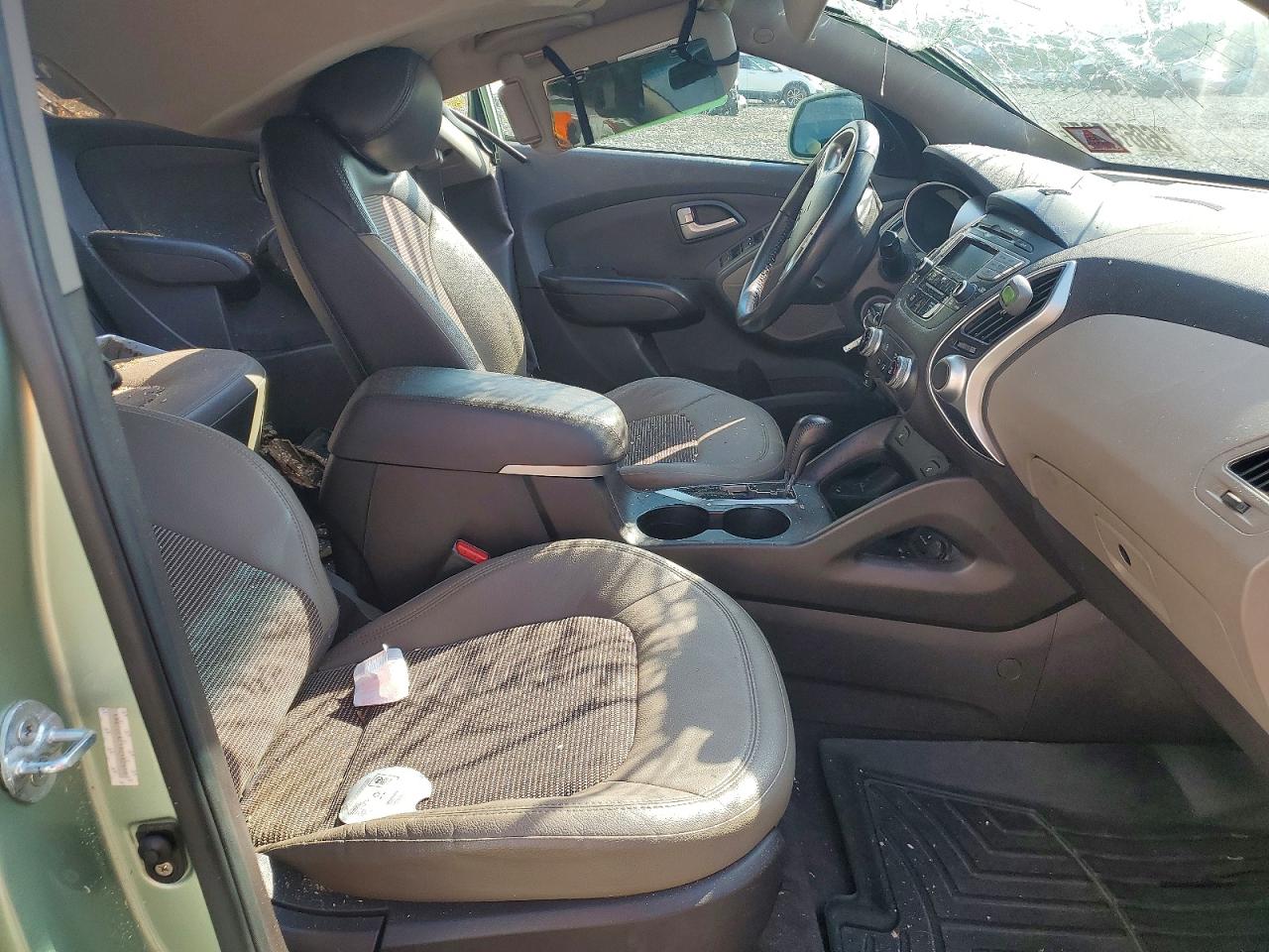 2013 Hyundai Tucson Gls Green vin: KM8JUCAC1DU582610
