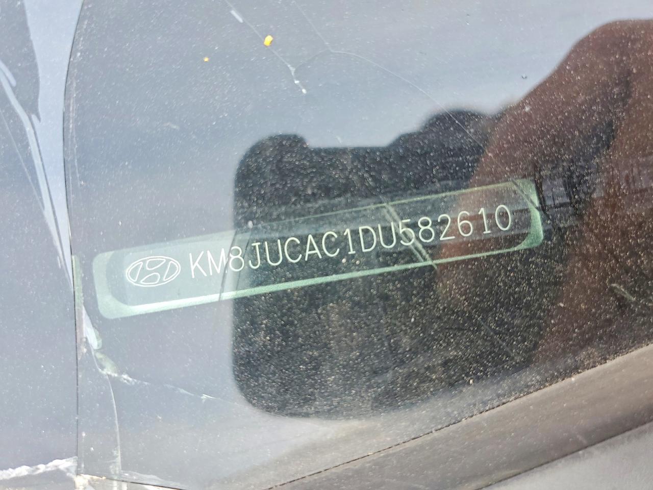 2013 Hyundai Tucson Gls Green vin: KM8JUCAC1DU582610