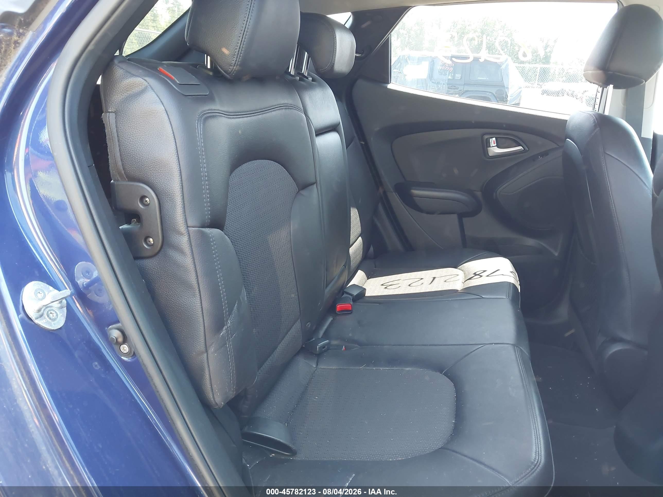 2013 Hyundai Tucson Gls Blue vin: KM8JUCAC1DU587676