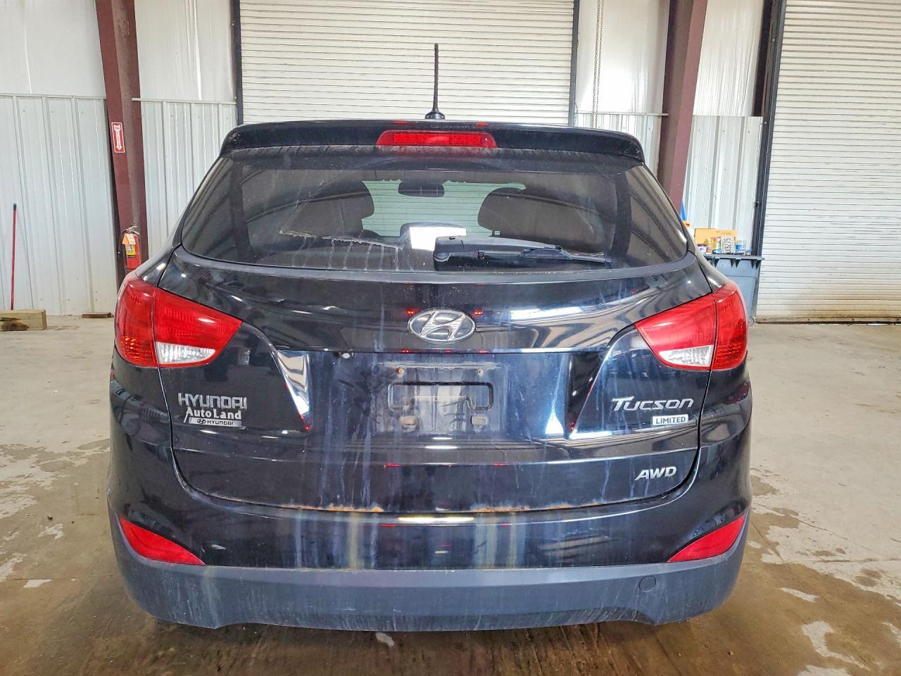 2013 Hyundai Tucson Limited Black vin: KM8JUCAC1DU612091
