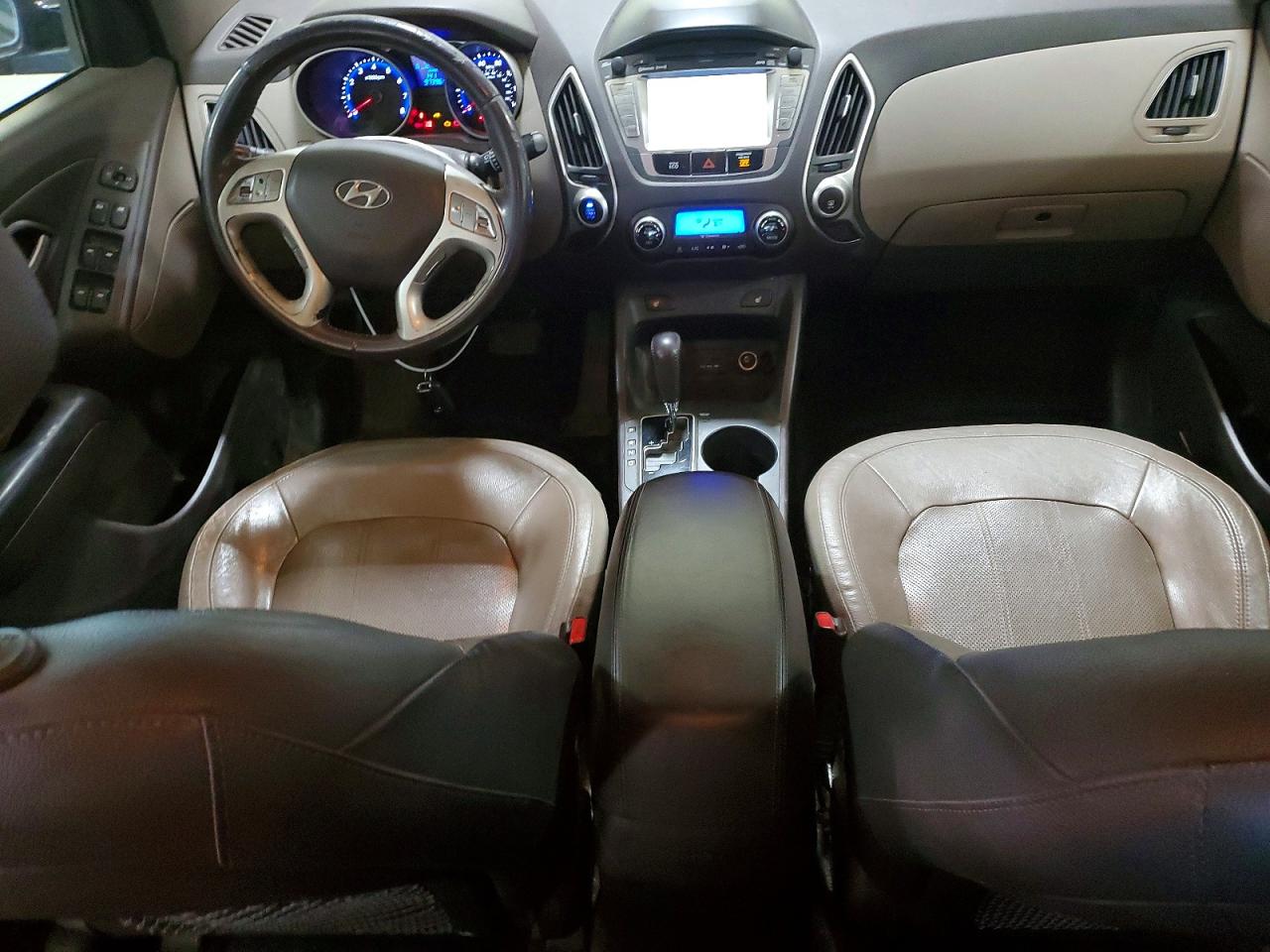 2013 Hyundai Tucson Limited Black vin: KM8JUCAC1DU612091