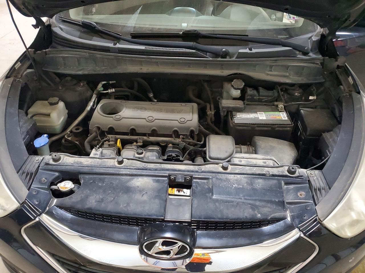 2013 Hyundai Tucson Limited Black vin: KM8JUCAC1DU612091