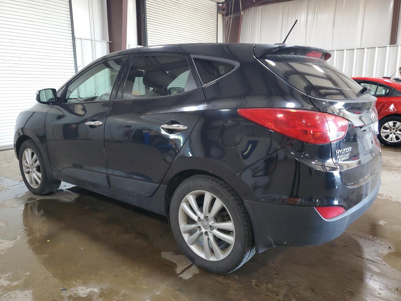 2013 Hyundai Tucson Limited Black vin: KM8JUCAC1DU612091 Damage: Left Qtr Panel, Heavy Scratch, 1/2 To 1 Inch