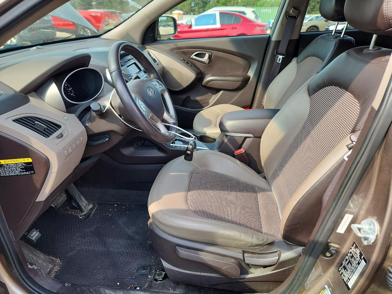 2013 Hyundai Tucson Gls Tan vin: KM8JUCAC1DU617002