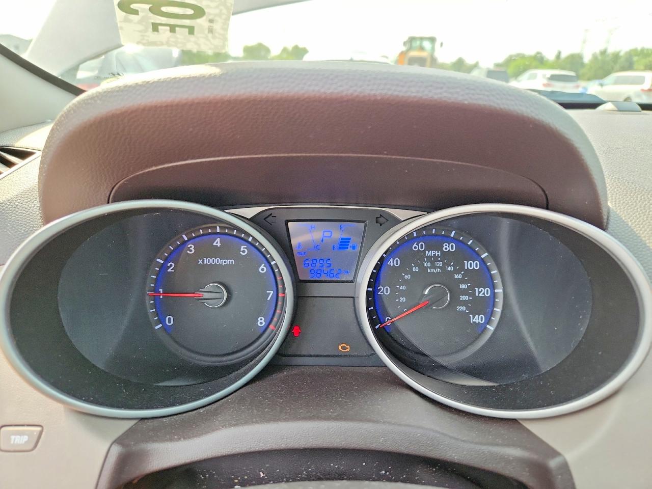 2013 Hyundai Tucson Gls Tan vin: KM8JUCAC1DU617002