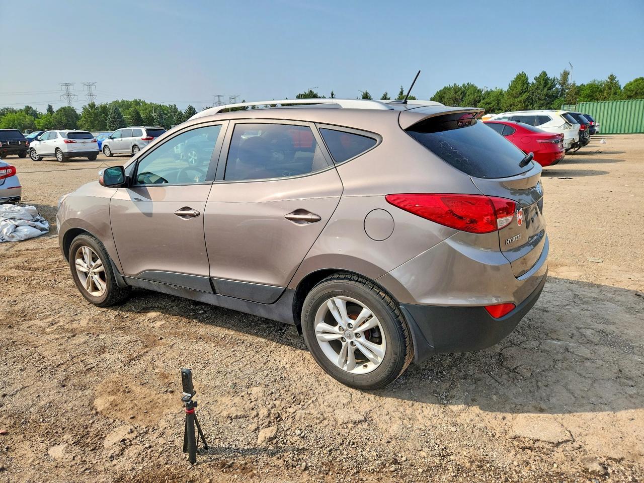 2013 Hyundai Tucson Gls Tan vin: KM8JUCAC1DU617002
