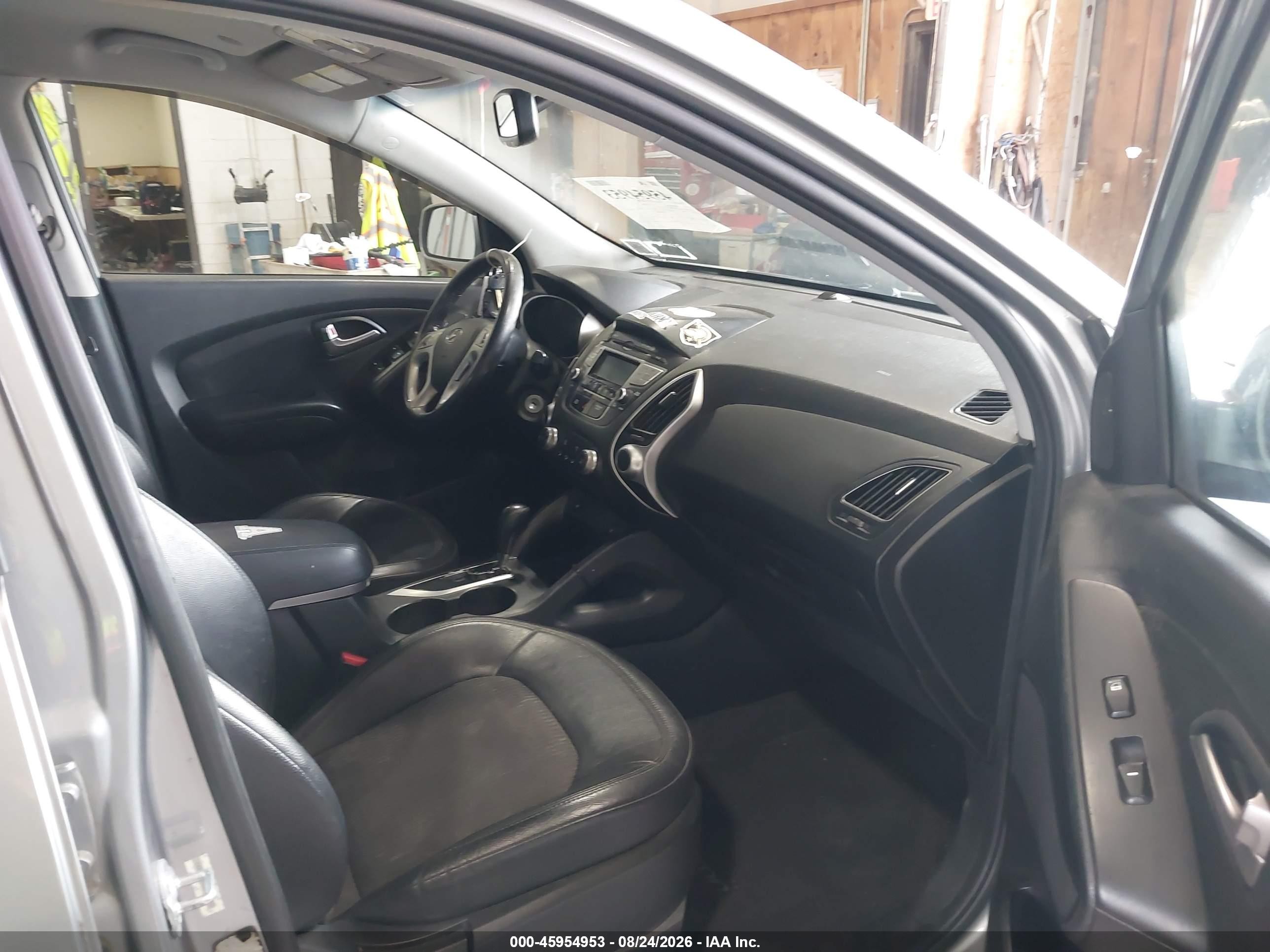 2013 Hyundai Tucson Gls Gray vin: KM8JUCAC1DU678771