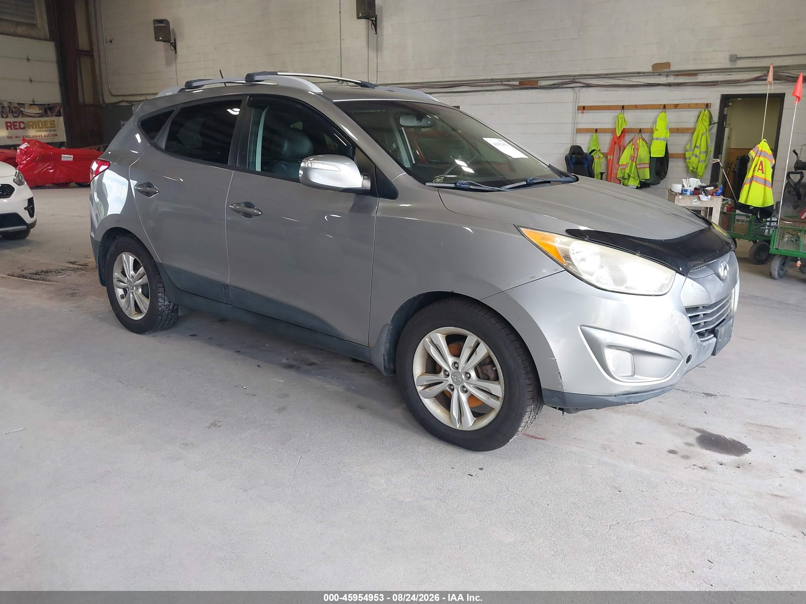 2013 Hyundai Tucson Gls Серый vin: KM8JUCAC1DU678771