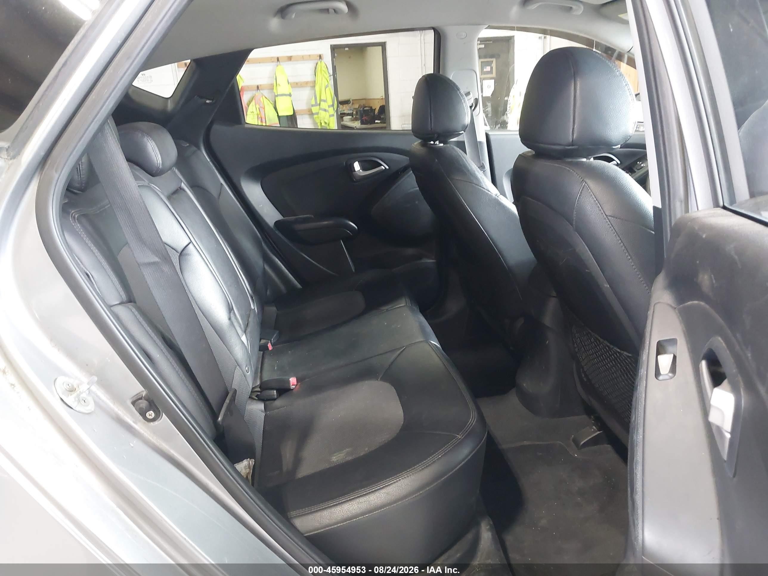2013 Hyundai Tucson Gls Gray vin: KM8JUCAC1DU678771