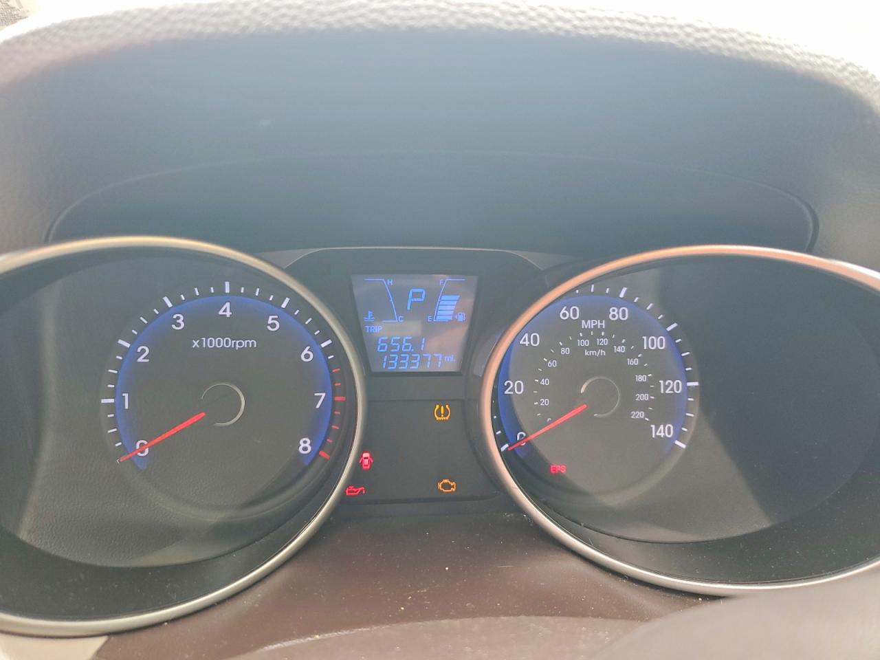 2010 Hyundai Tucson Limited Red vin: KM8JUCAC2AU021604