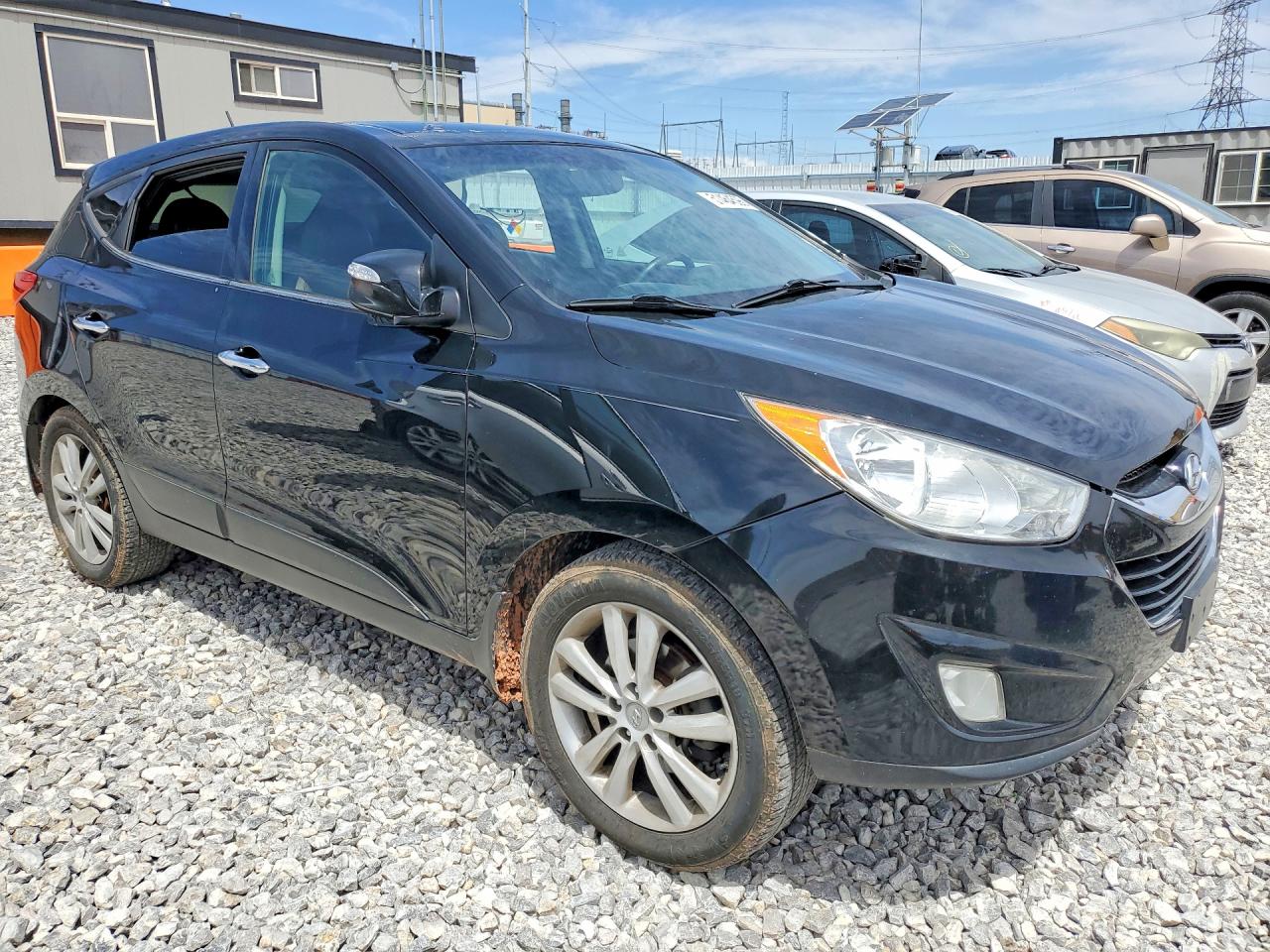 2011 Hyundai Tucson Limited Black vin: KM8JUCAC2BU312122