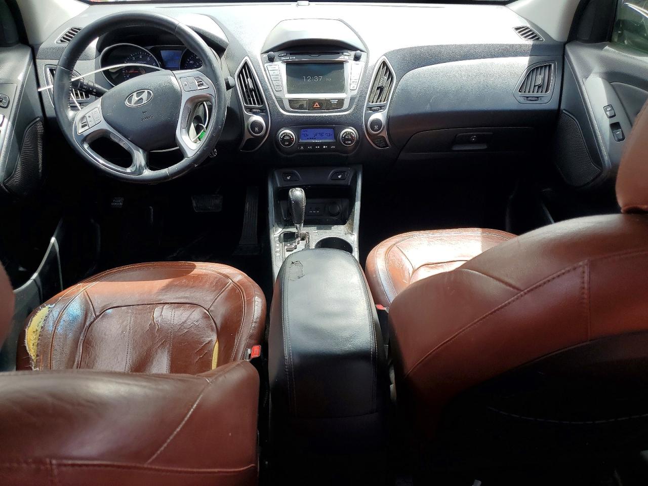2011 Hyundai Tucson Limited Black vin: KM8JUCAC2BU312122
