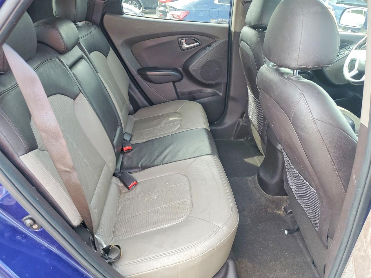 2012 Hyundai Tucson Limited Blue vin: KM8JUCAC2CU436893