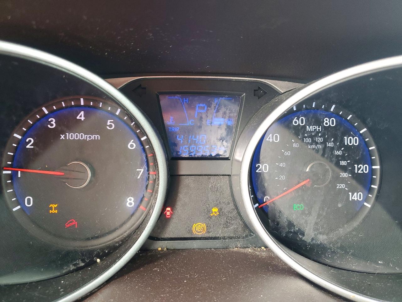 2012 Hyundai Tucson Limited Blue vin: KM8JUCAC2CU436893