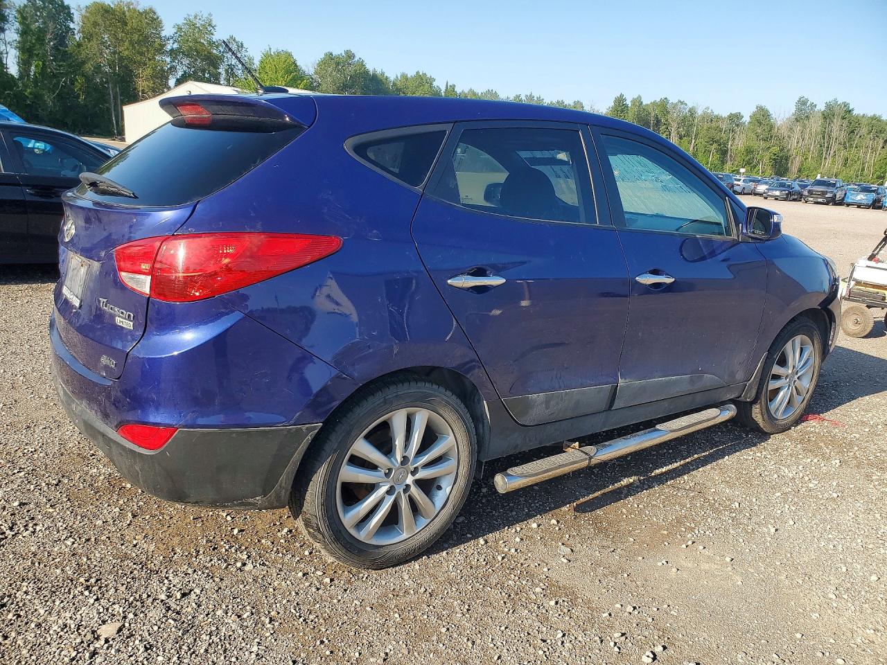 2012 Hyundai Tucson Gls Синий vin: KM8JUCAC2CU517490