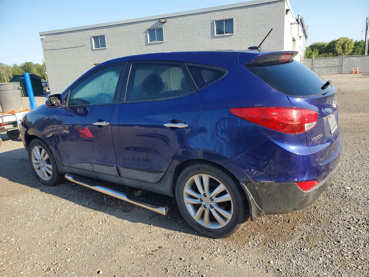 2012 Hyundai Tucson Gls Синий vin: KM8JUCAC2CU517490