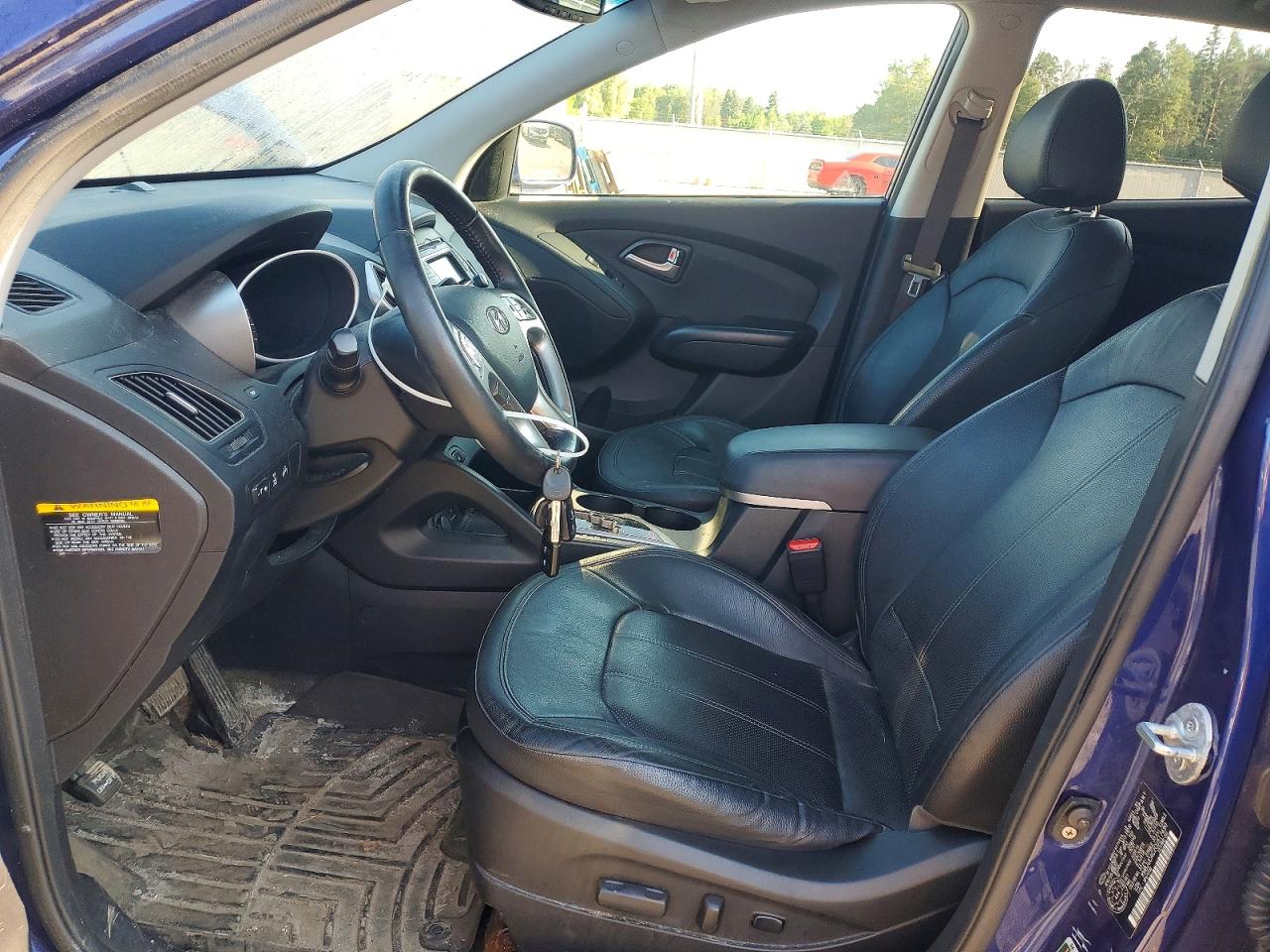 2012 Hyundai Tucson Gls Синий vin: KM8JUCAC2CU517490