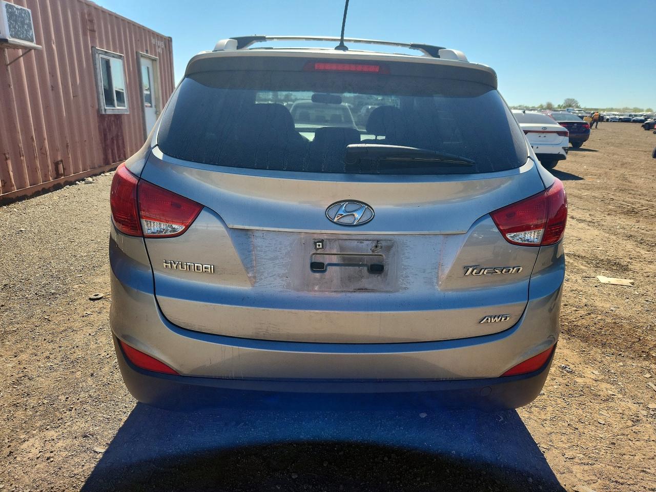 2012 Hyundai Tucson Gls Серебряный vin: KM8JUCAC2CU529462