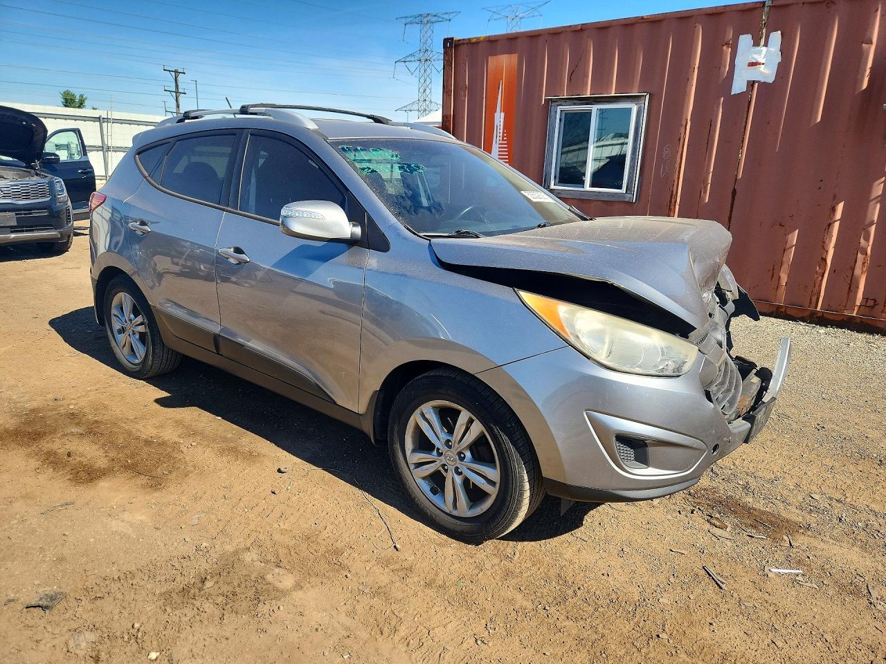2012 Hyundai Tucson Gls Серебряный vin: KM8JUCAC2CU529462