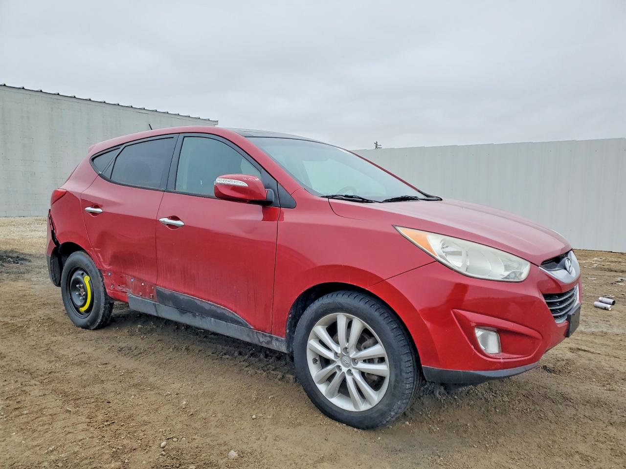 2013 Hyundai Tucson Limited Red vin: KM8JUCAC2DU611564
