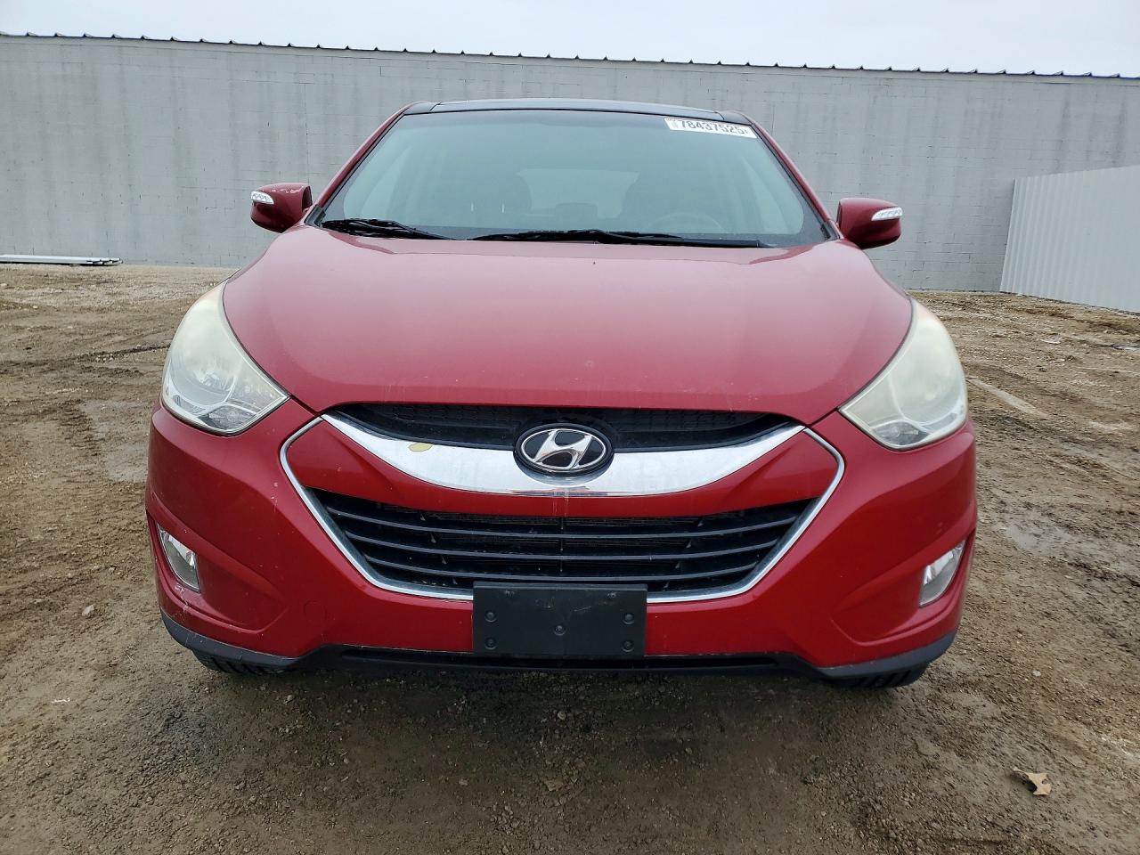 2013 Hyundai Tucson Limited Red vin: KM8JUCAC2DU611564