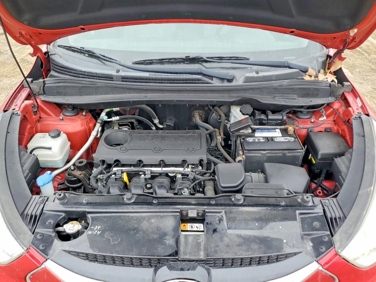 2013 Hyundai Tucson Limited Red vin: KM8JUCAC2DU611564