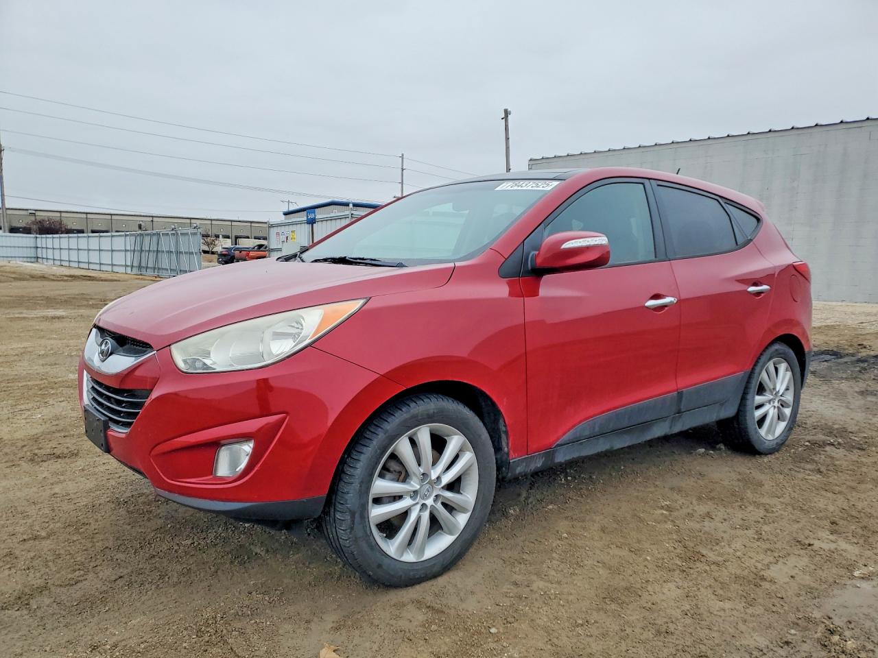2013 Hyundai Tucson Limited Red vin: KM8JUCAC2DU611564