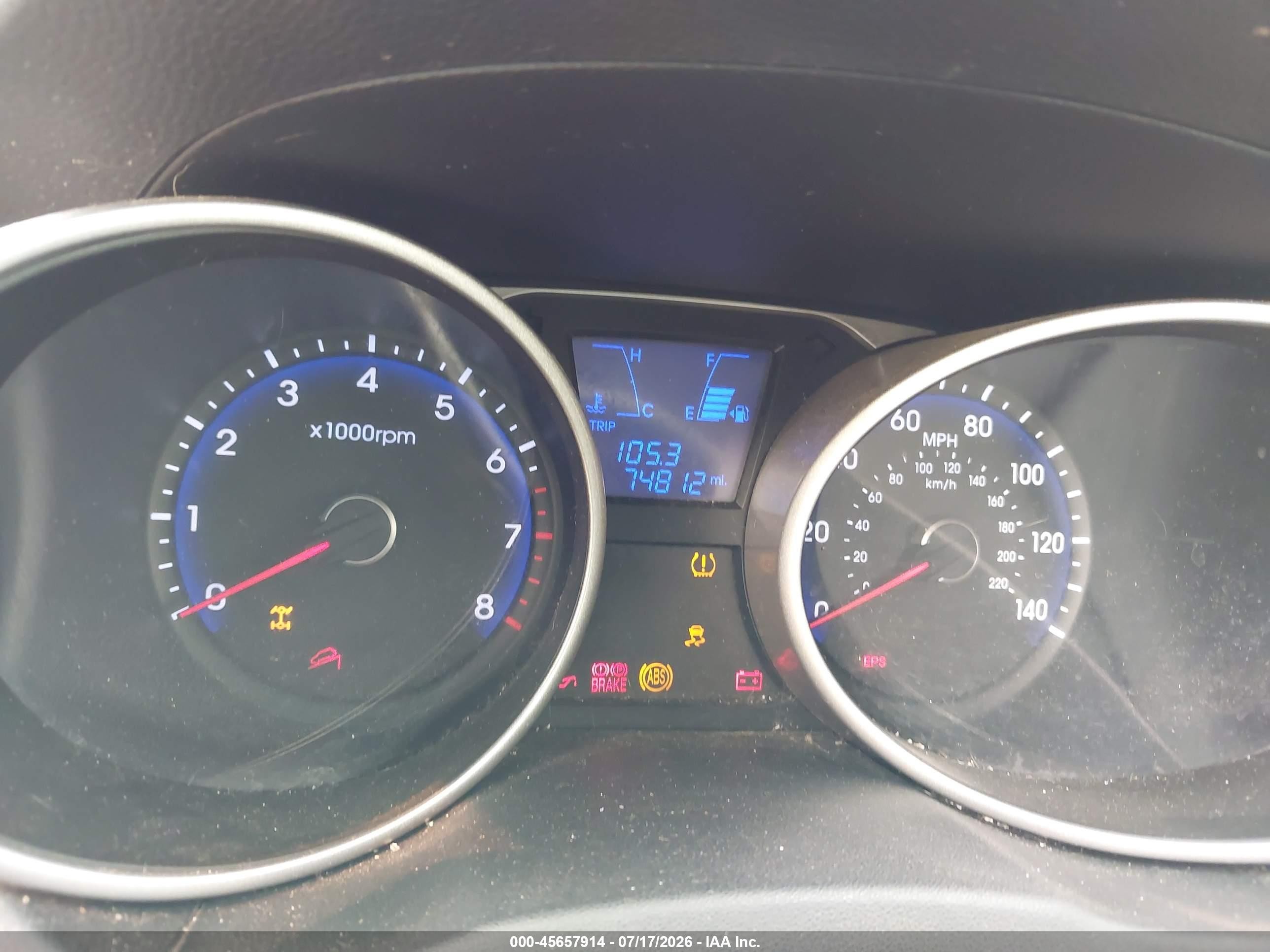 2013 Hyundai Tucson Limited Black vin: KM8JUCAC2DU774697