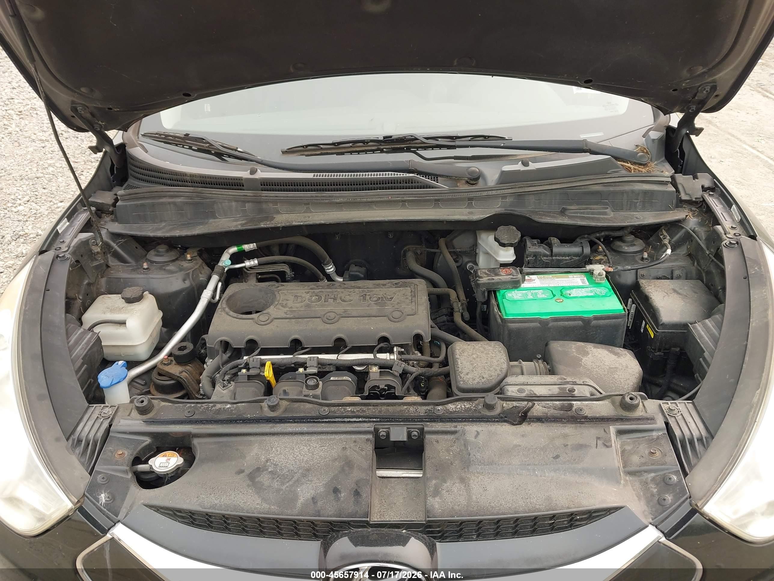 2013 Hyundai Tucson Limited Black vin: KM8JUCAC2DU774697