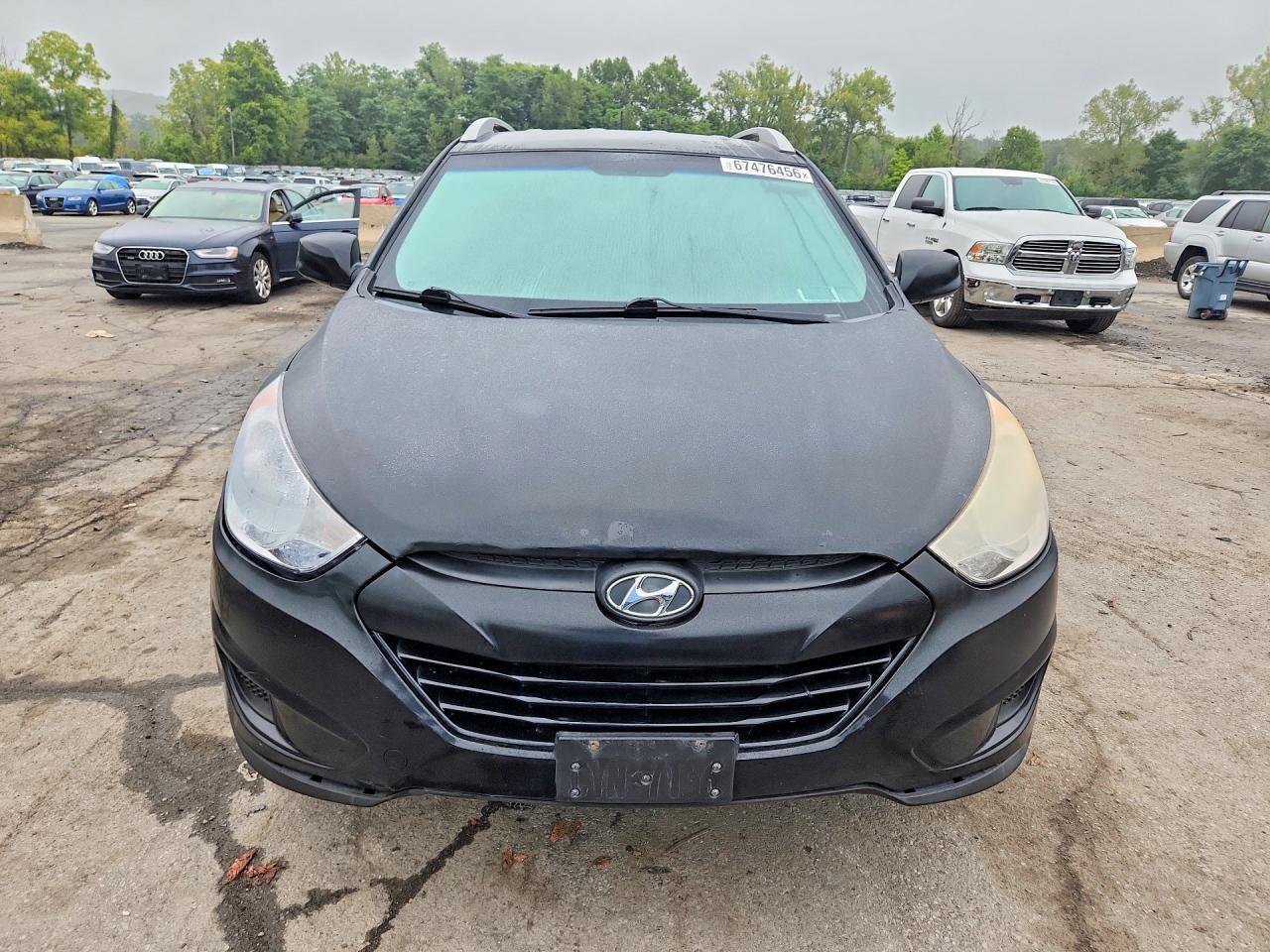 2010 Hyundai Tucson Gls Black vin: KM8JUCAC3AU023040