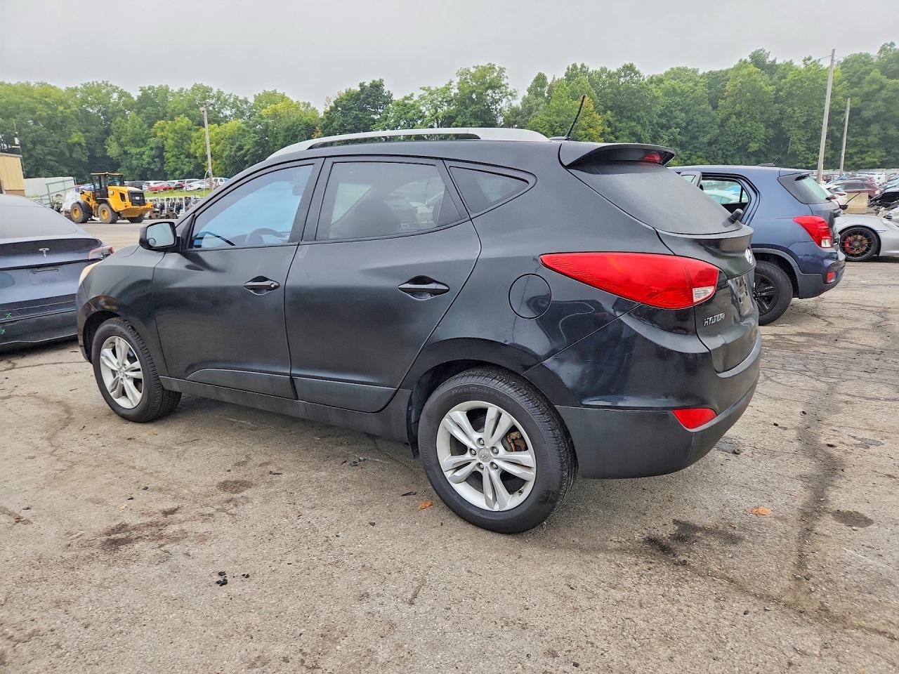 2010 Hyundai Tucson Gls Black vin: KM8JUCAC3AU023040