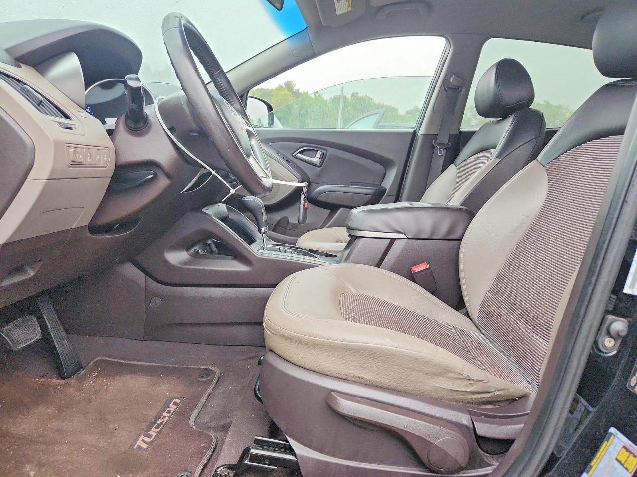2010 Hyundai Tucson Gls Black vin: KM8JUCAC3AU023040