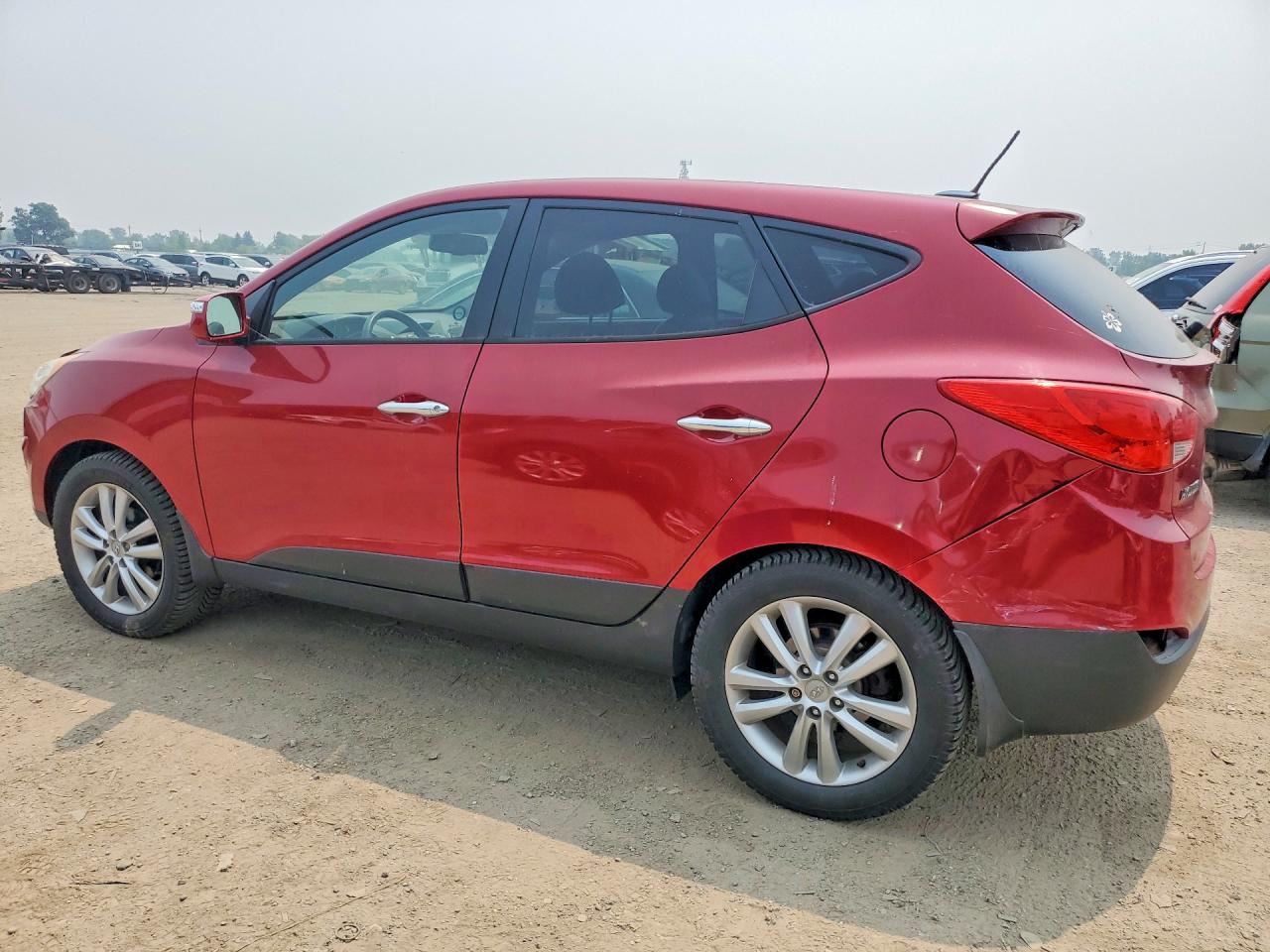 2010 Hyundai Tucson Gls Red vin: KM8JUCAC3AU025628