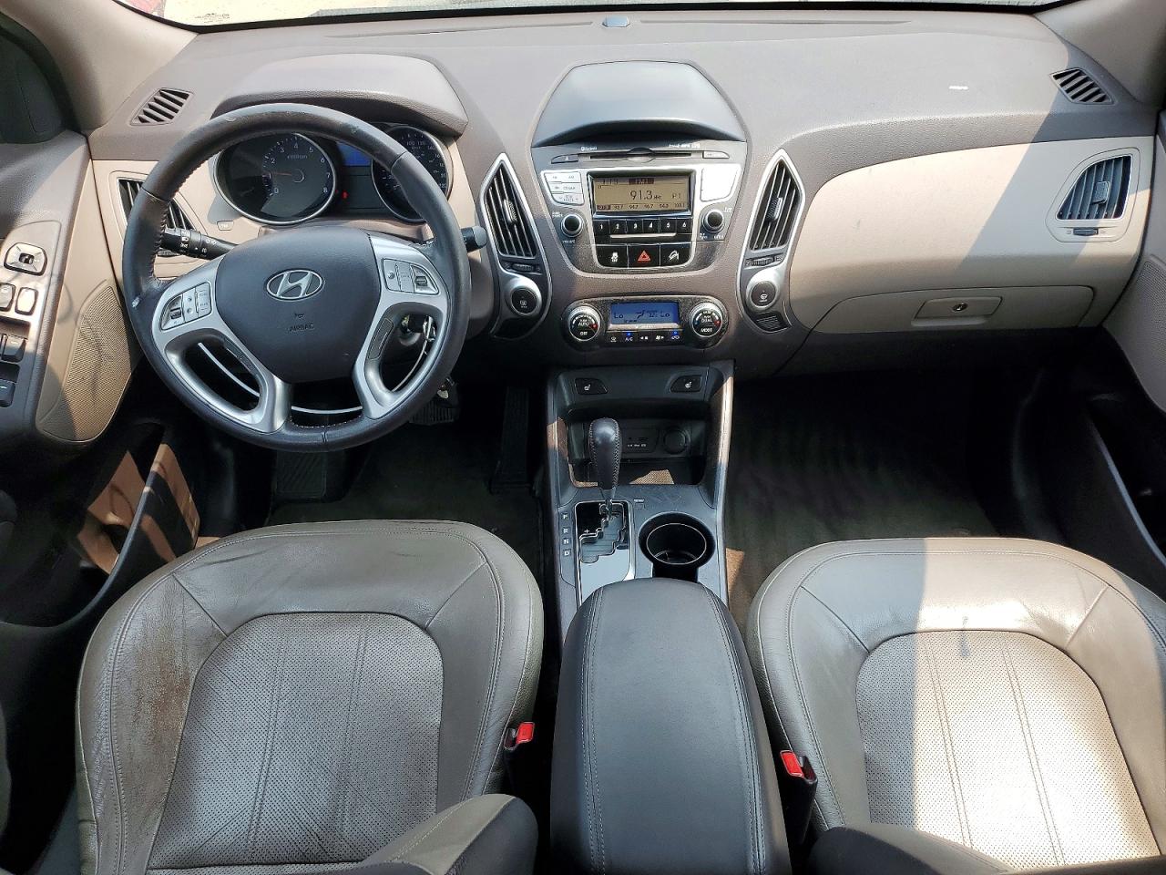 2010 Hyundai Tucson Gls Red vin: KM8JUCAC3AU025628
