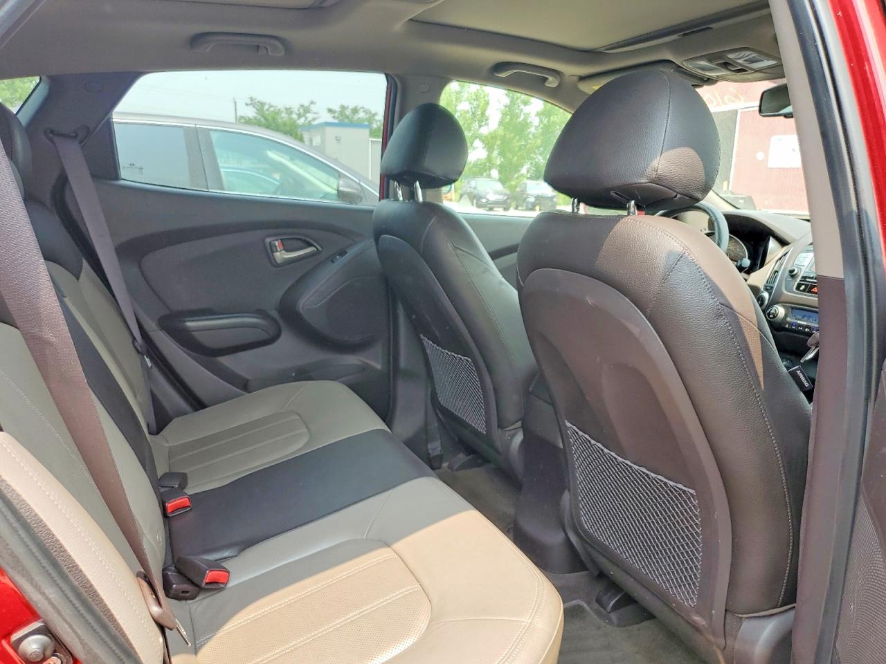 2010 Hyundai Tucson Gls Red vin: KM8JUCAC3AU025628
