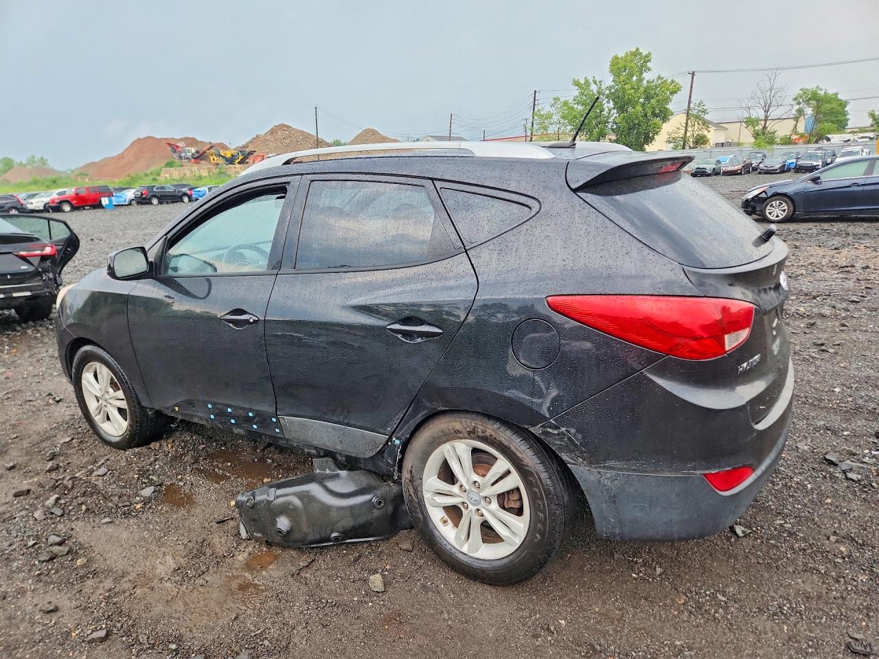 2010 Hyundai Tucson Gls Black vin: KM8JUCAC3AU084520