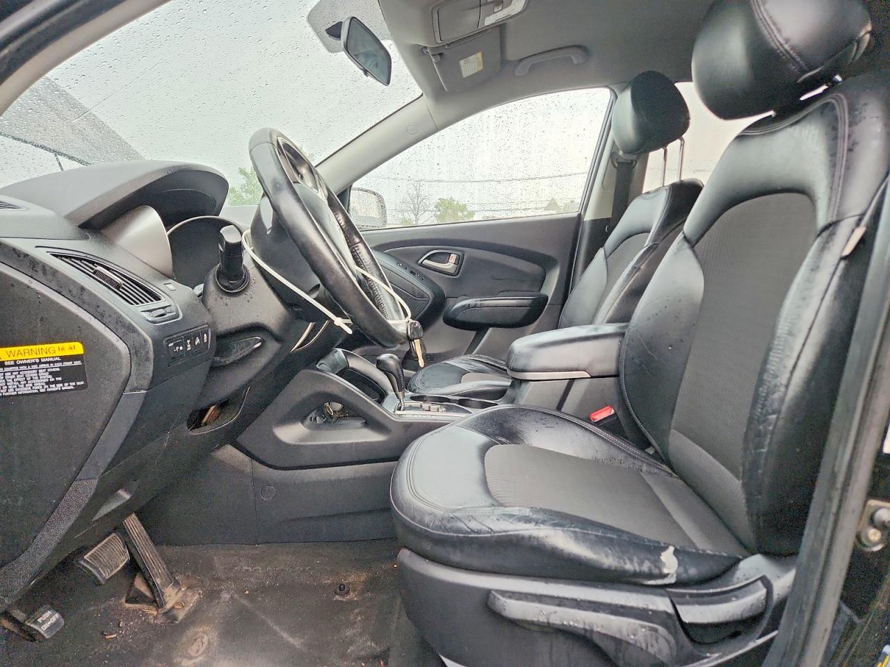 2010 Hyundai Tucson Gls Black vin: KM8JUCAC3AU084520