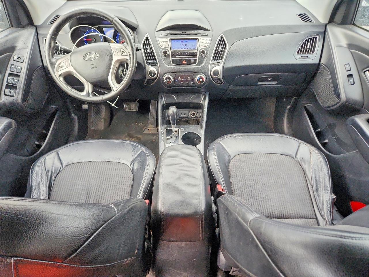2010 Hyundai Tucson Gls Black vin: KM8JUCAC3AU084520