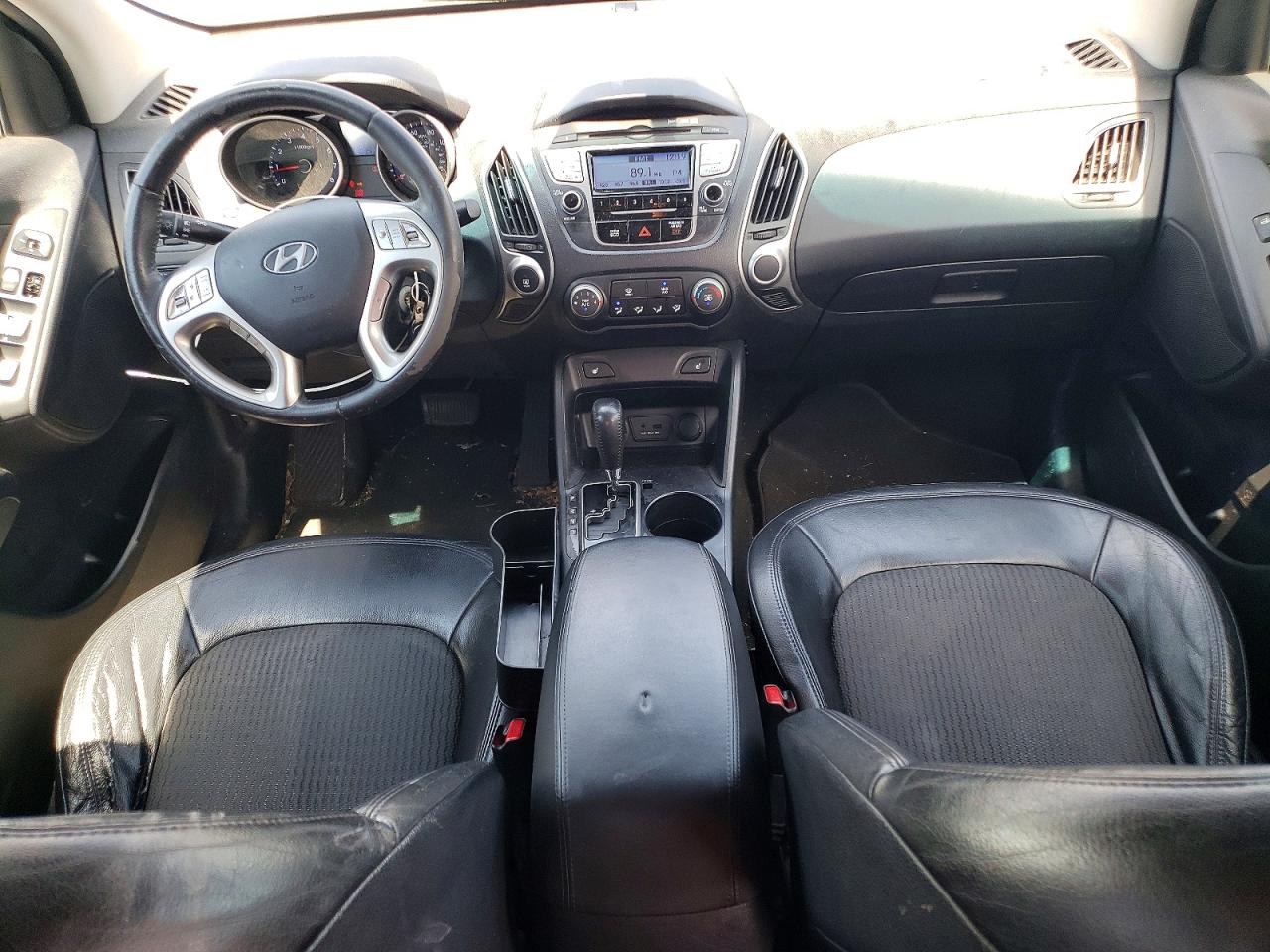 2012 Hyundai Tucson Gls Blue vin: KM8JUCAC3CU416913