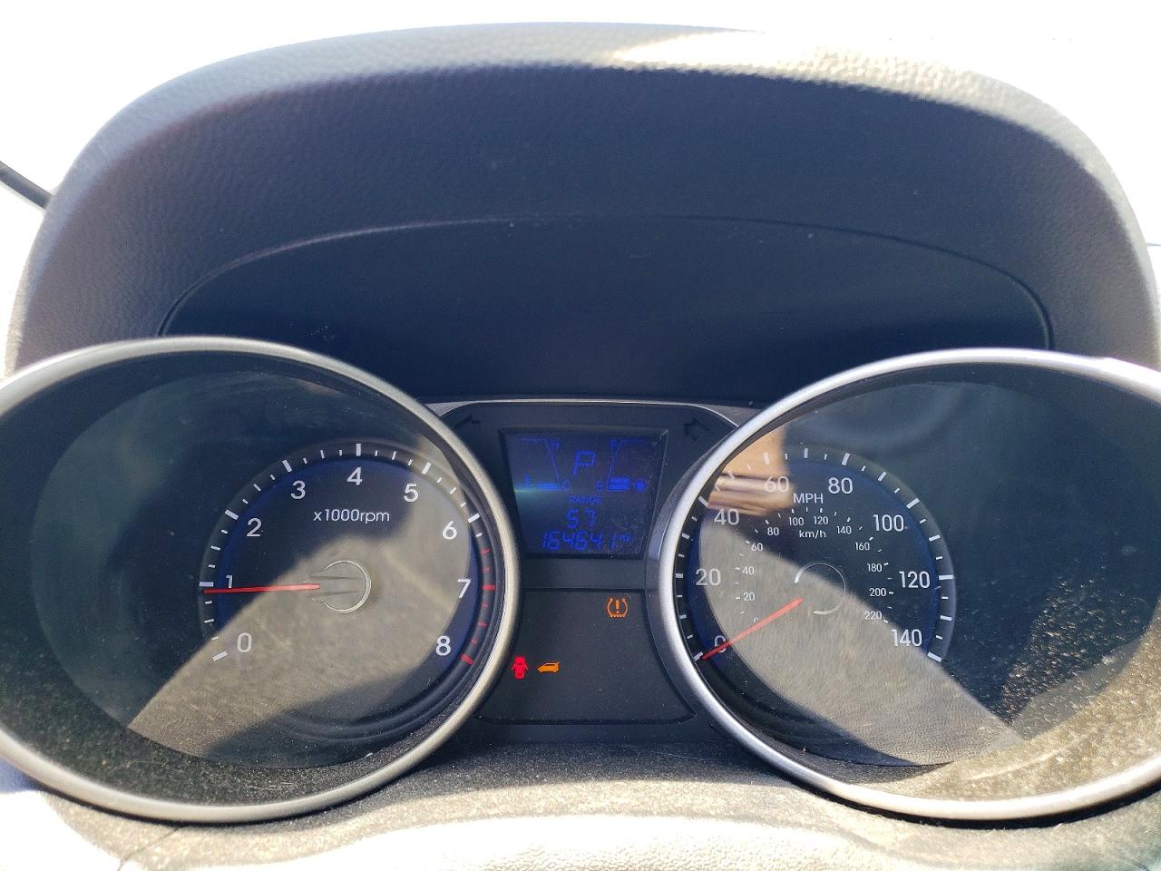 2012 Hyundai Tucson Gls Blue vin: KM8JUCAC3CU416913