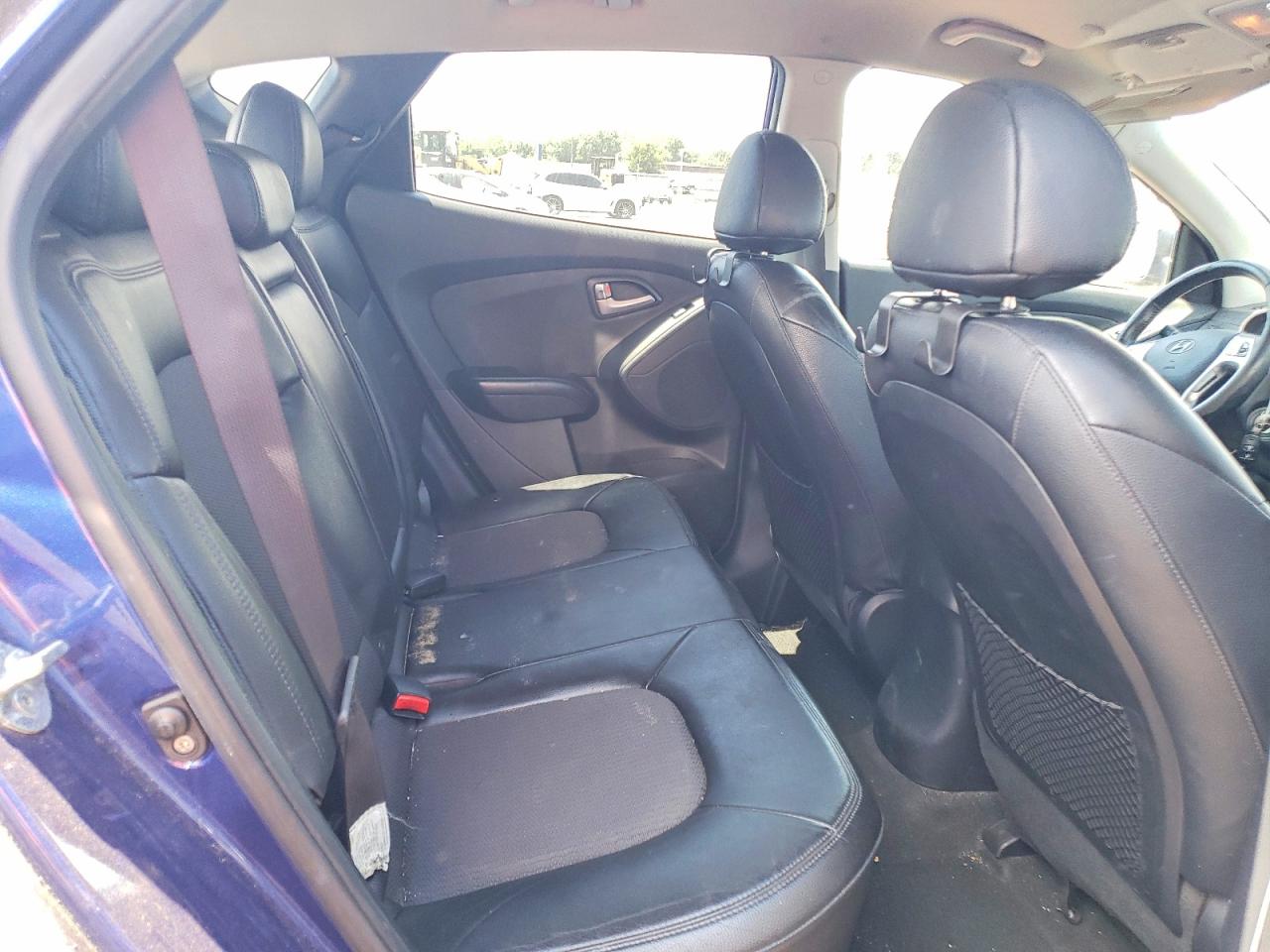 2012 Hyundai Tucson Gls Blue vin: KM8JUCAC3CU416913