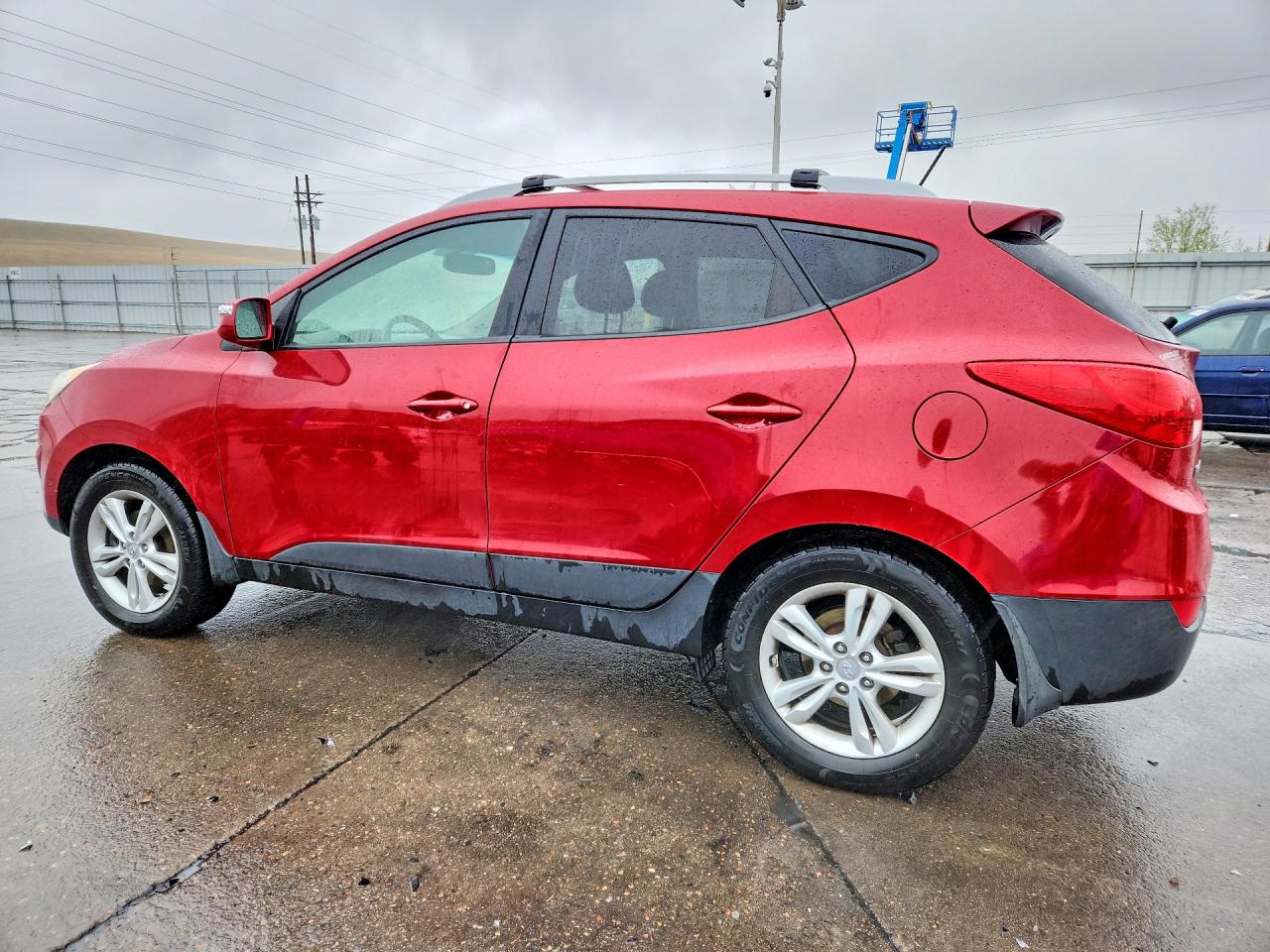 2012 Hyundai Tucson Gls Red vin: KM8JUCAC3CU478635