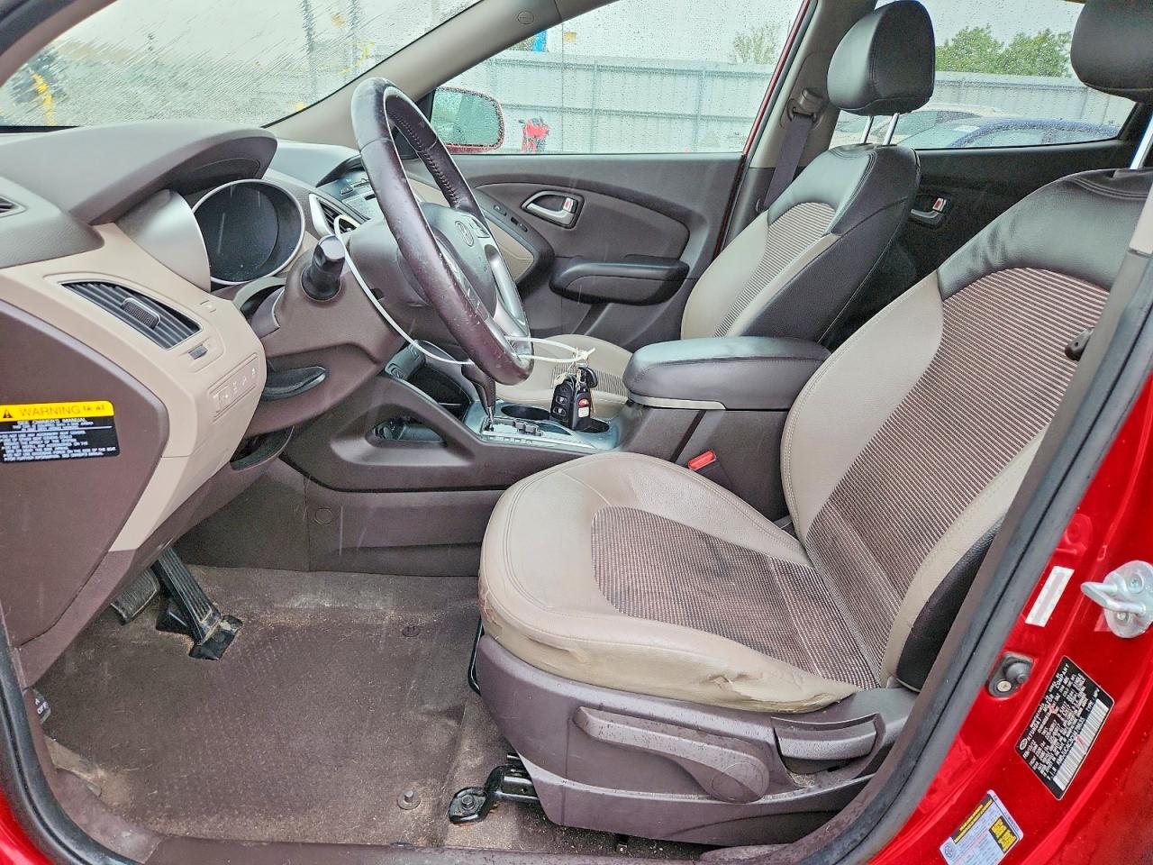 2012 Hyundai Tucson Gls Red vin: KM8JUCAC3CU478635