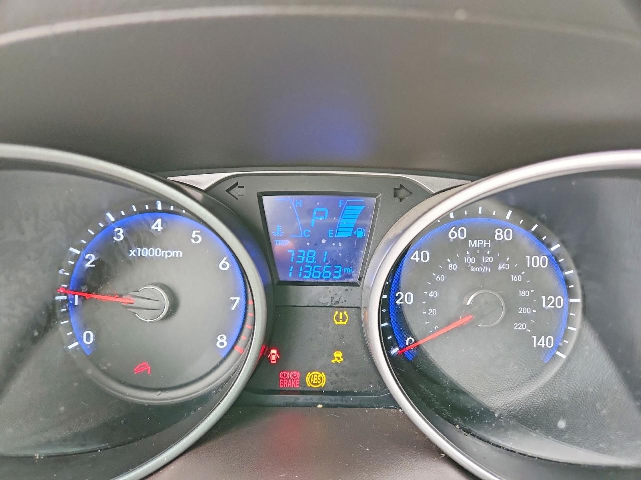 2012 Hyundai Tucson Gls Red vin: KM8JUCAC3CU478635