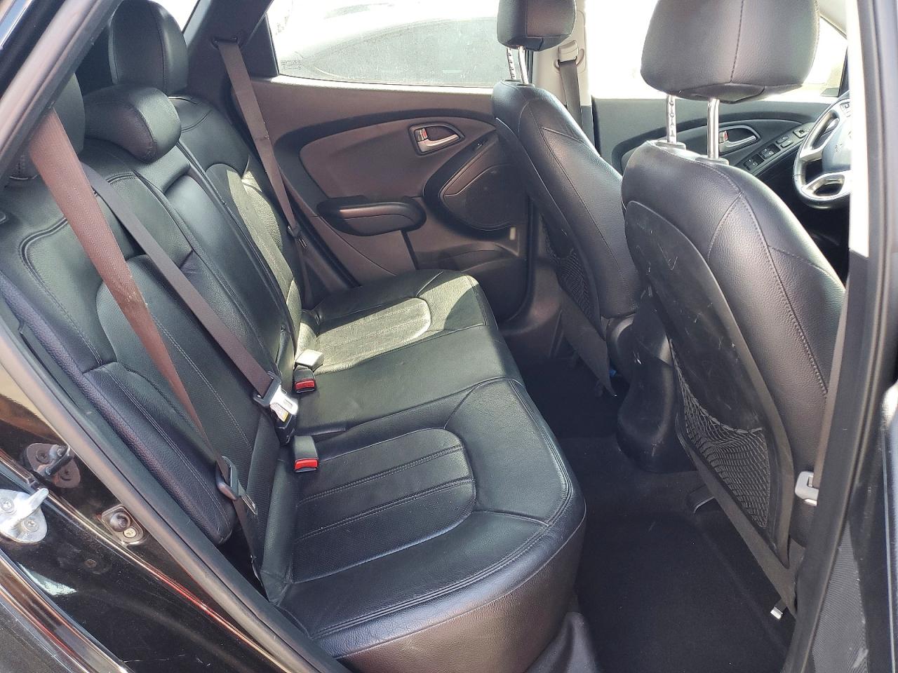 2012 Hyundai Tucson Limited Black vin: KM8JUCAC3CU510239