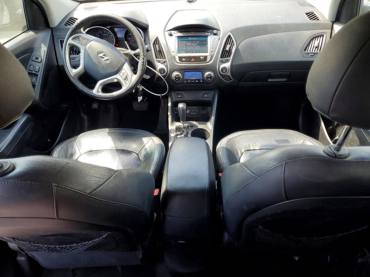 2012 Hyundai Tucson Limited Black vin: KM8JUCAC3CU510239
